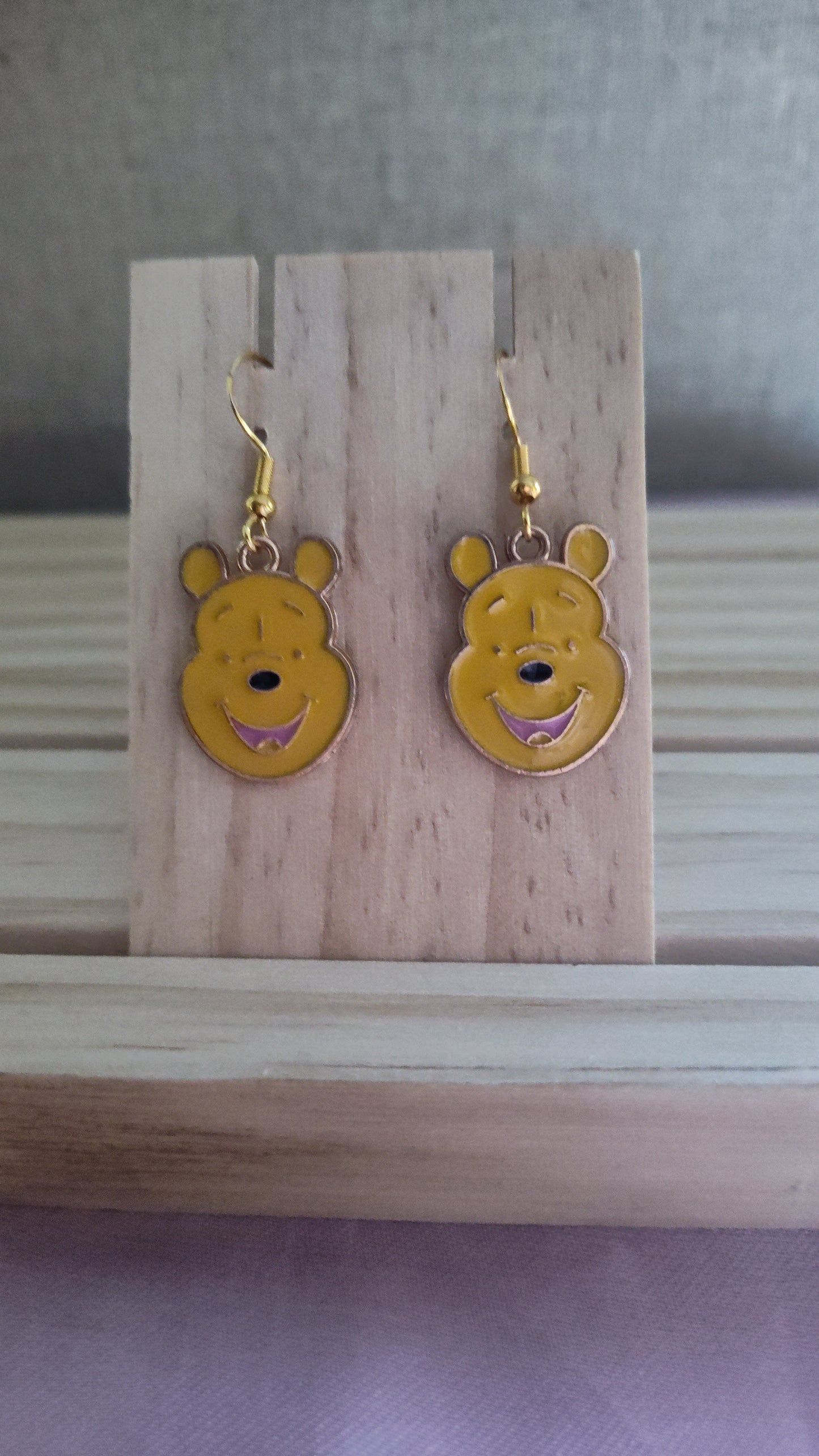 Winnie the Pooh Earrings- CLEARANCE- Discontinued item