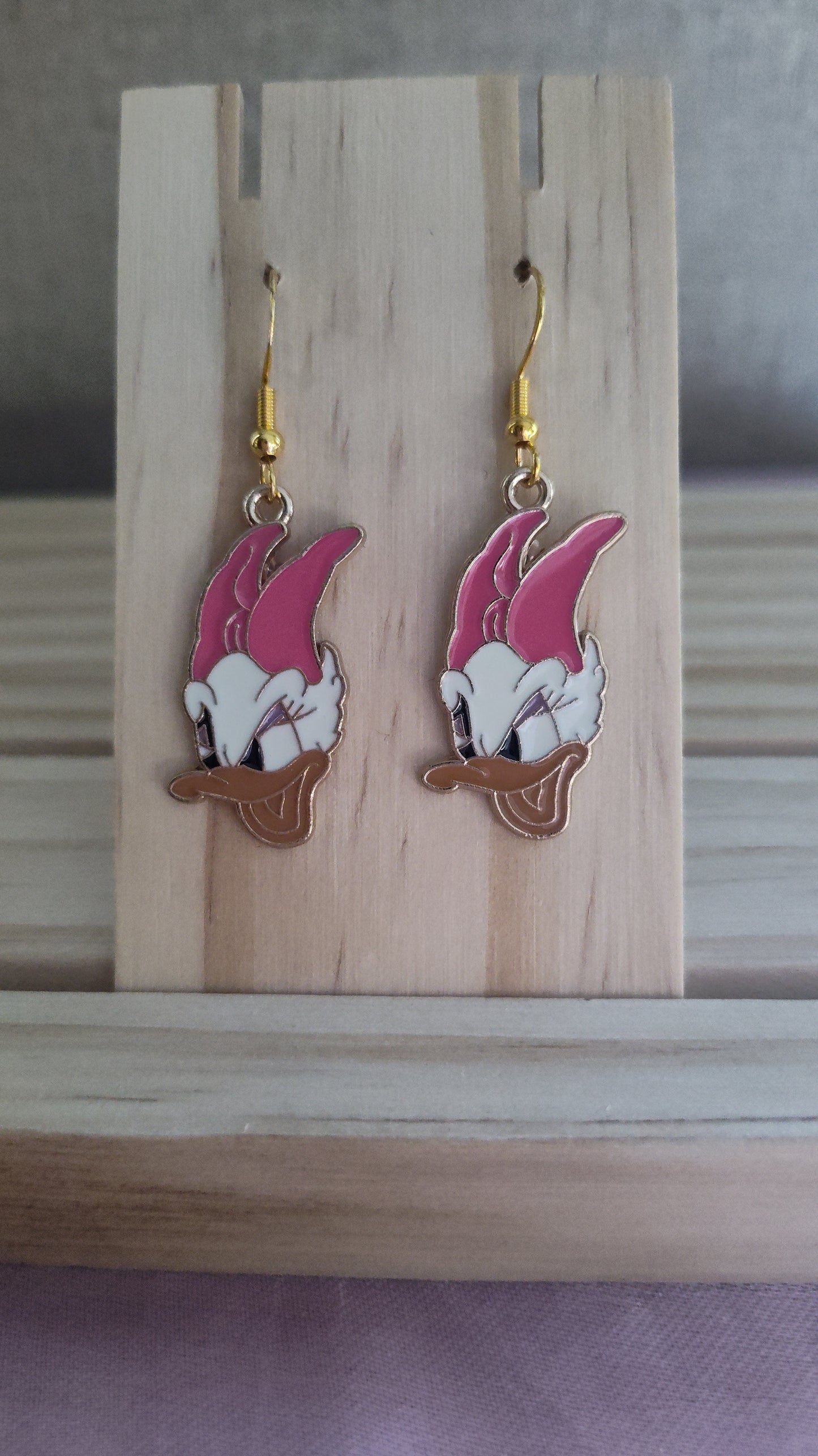 Daisy Duck Earrings- SALE- Discontinued item
