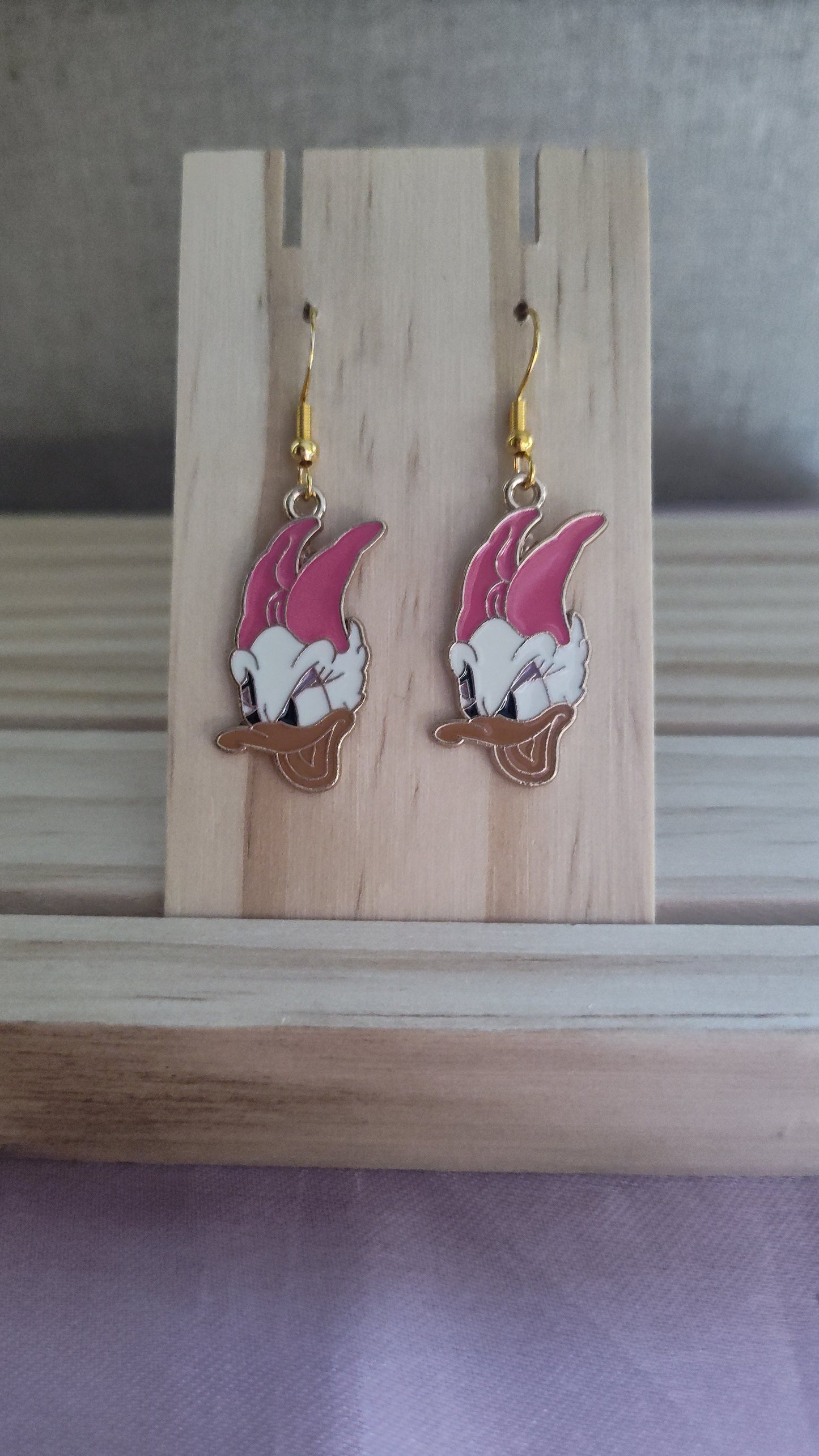 Daisy Duck Earrings- SALE- Discontinued item