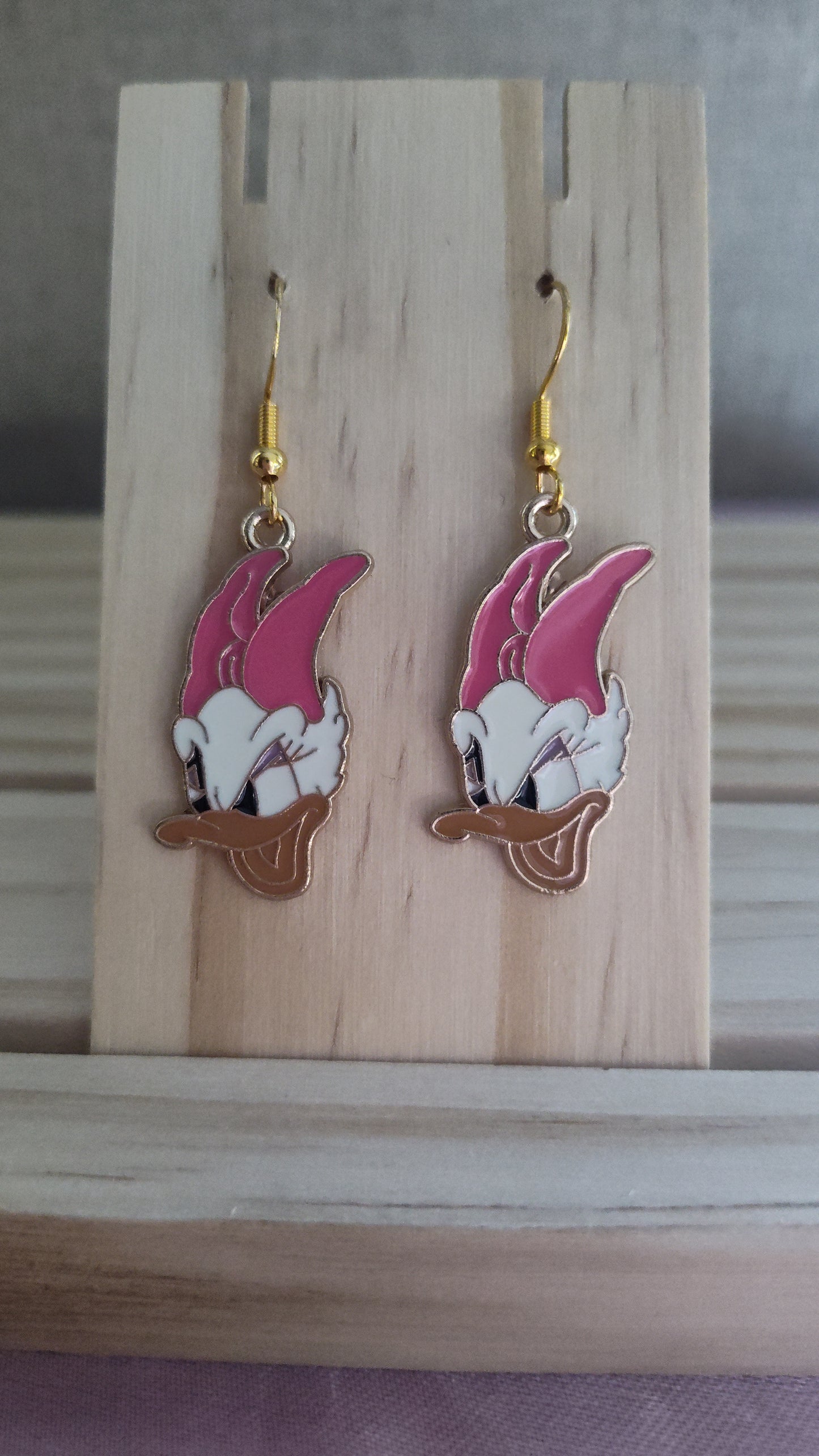 Daisy Duck Earrings- SALE- Discontinued item