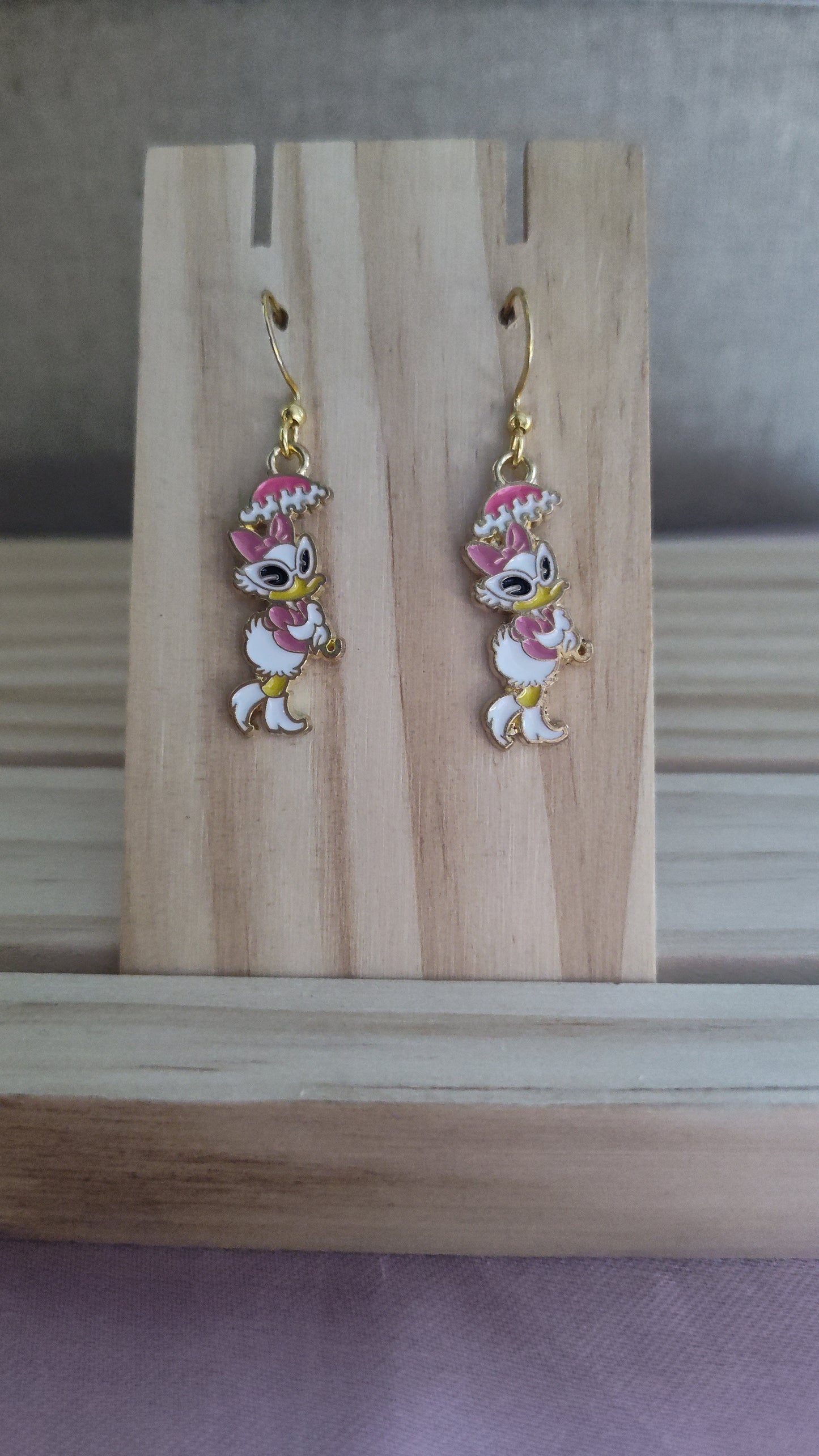 Daisy Duck Earrings- SALE- Discontinued item