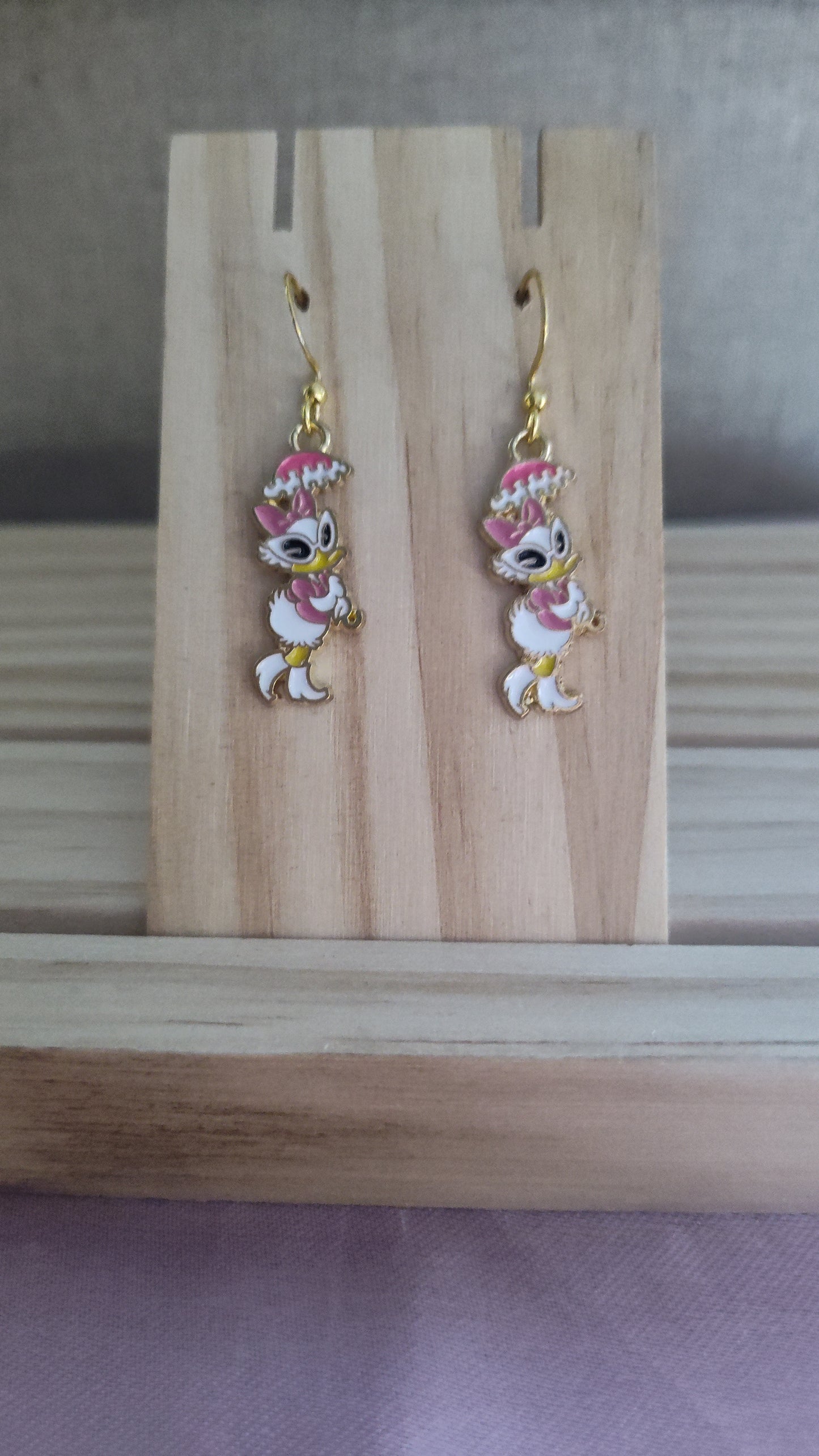 Daisy Duck Earrings- SALE- Discontinued item