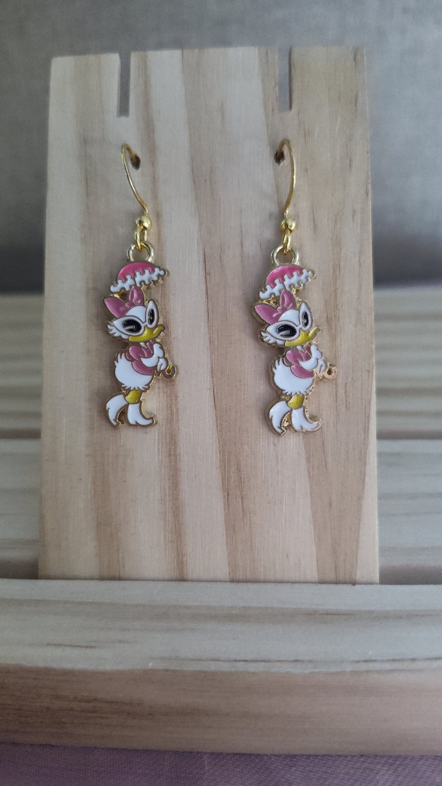 Daisy Duck Earrings- SALE- Discontinued item