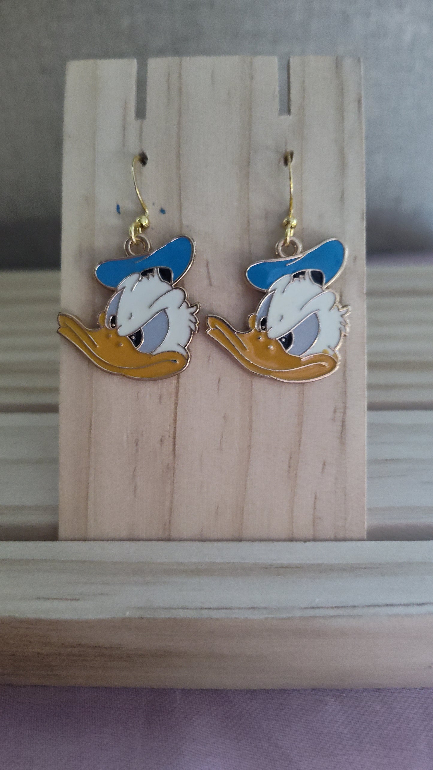 Donald Duck Earrings- SALE- Discontinued item