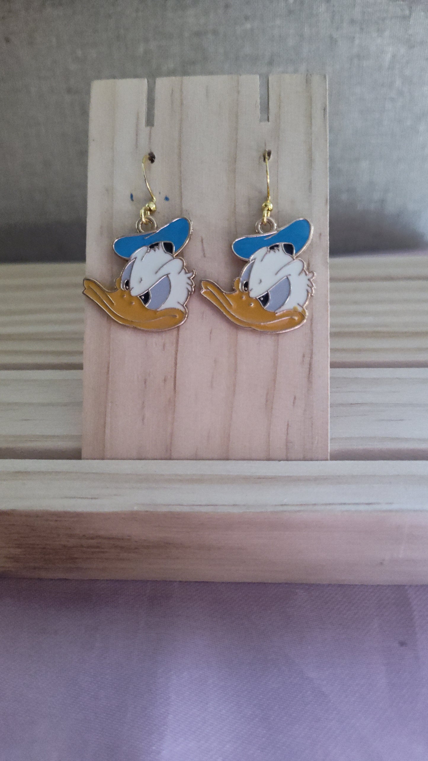 Donald Duck Earrings- SALE- Discontinued item