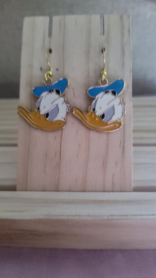 Donald Duck Earrings- SALE- Discontinued item