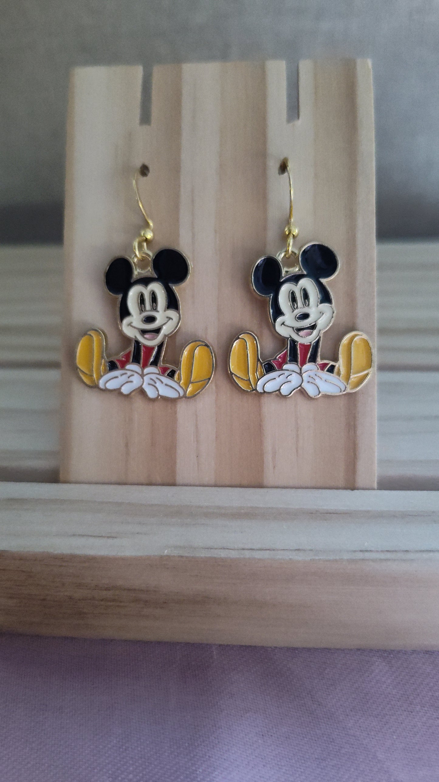 Mickey Mouse Earrings- CLEARANCE- Discontinued item