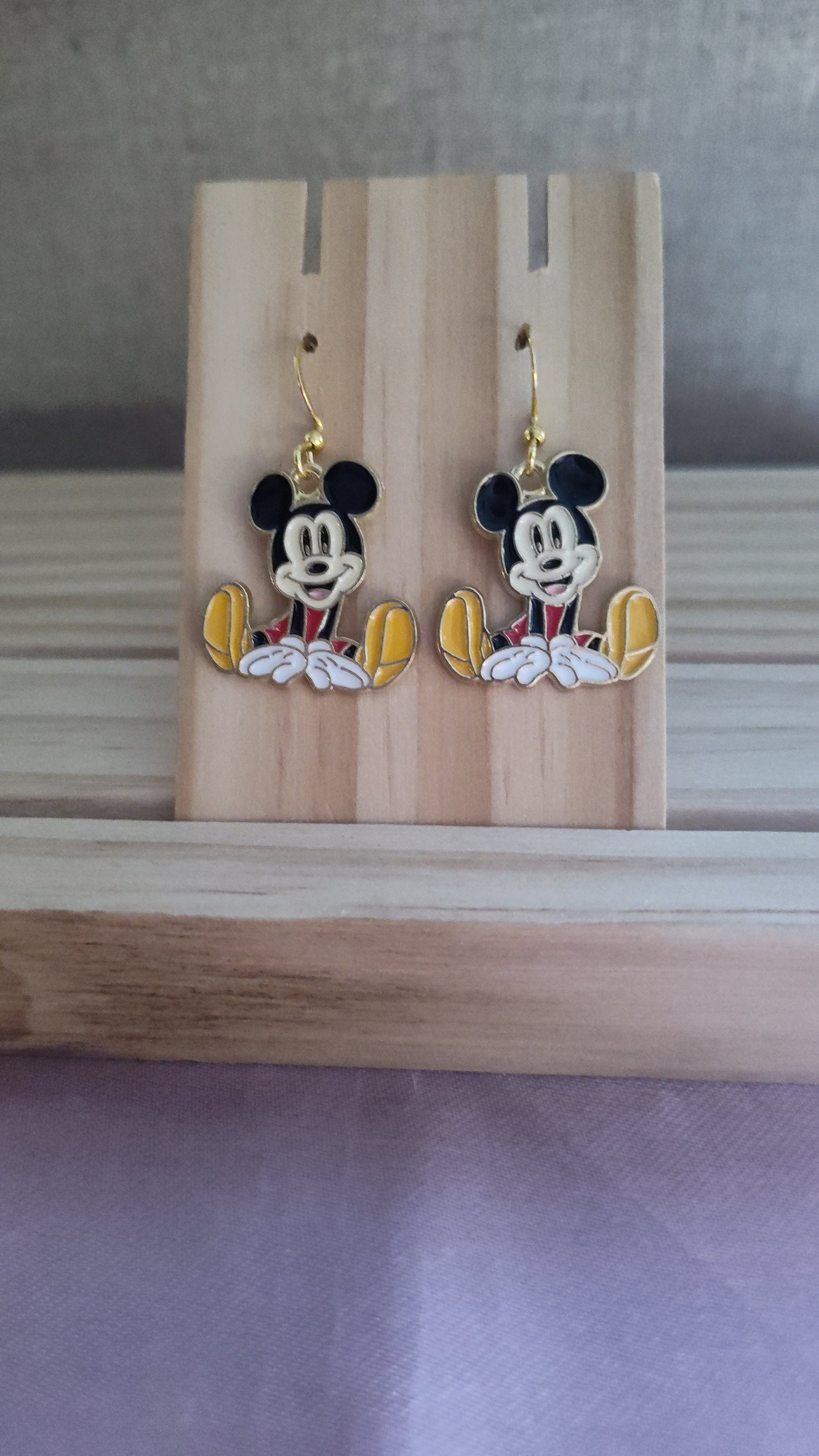 Mickey Mouse Earrings- CLEARANCE- Discontinued item