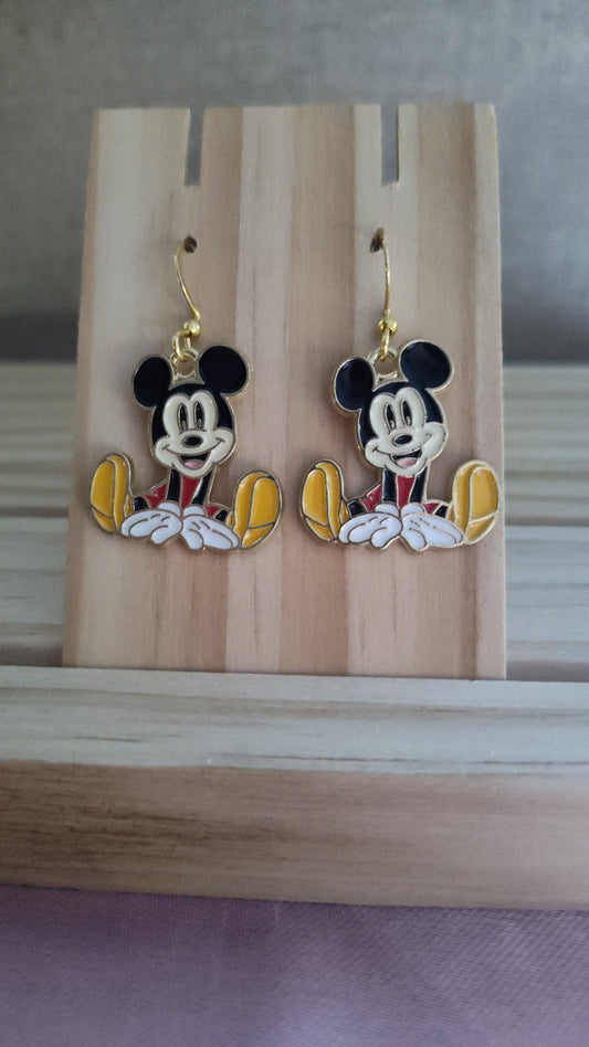 Mickey Mouse Earrings- CLEARANCE- Discontinued item