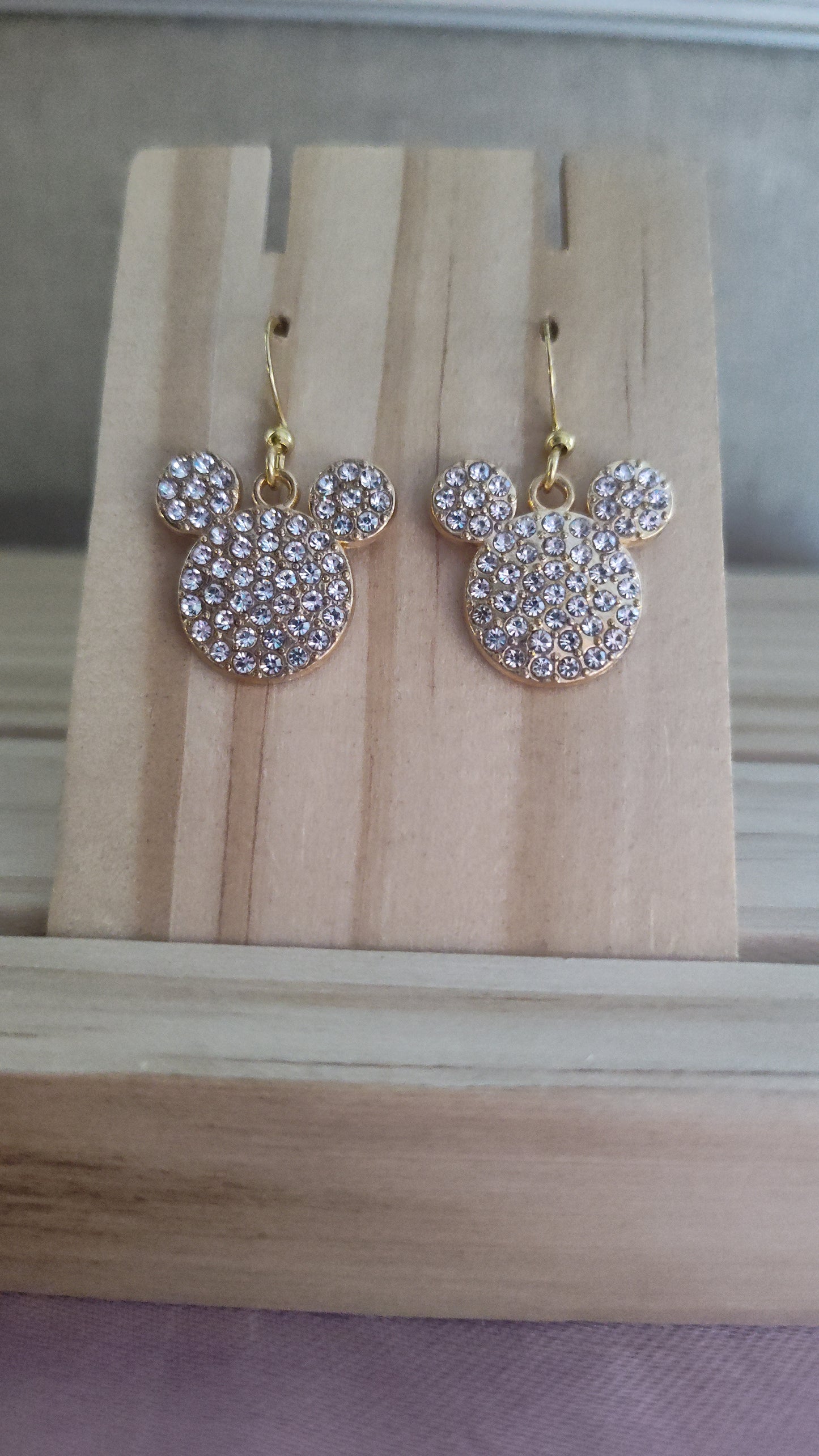 Mickey Mouse Earrings- CLEARANCE