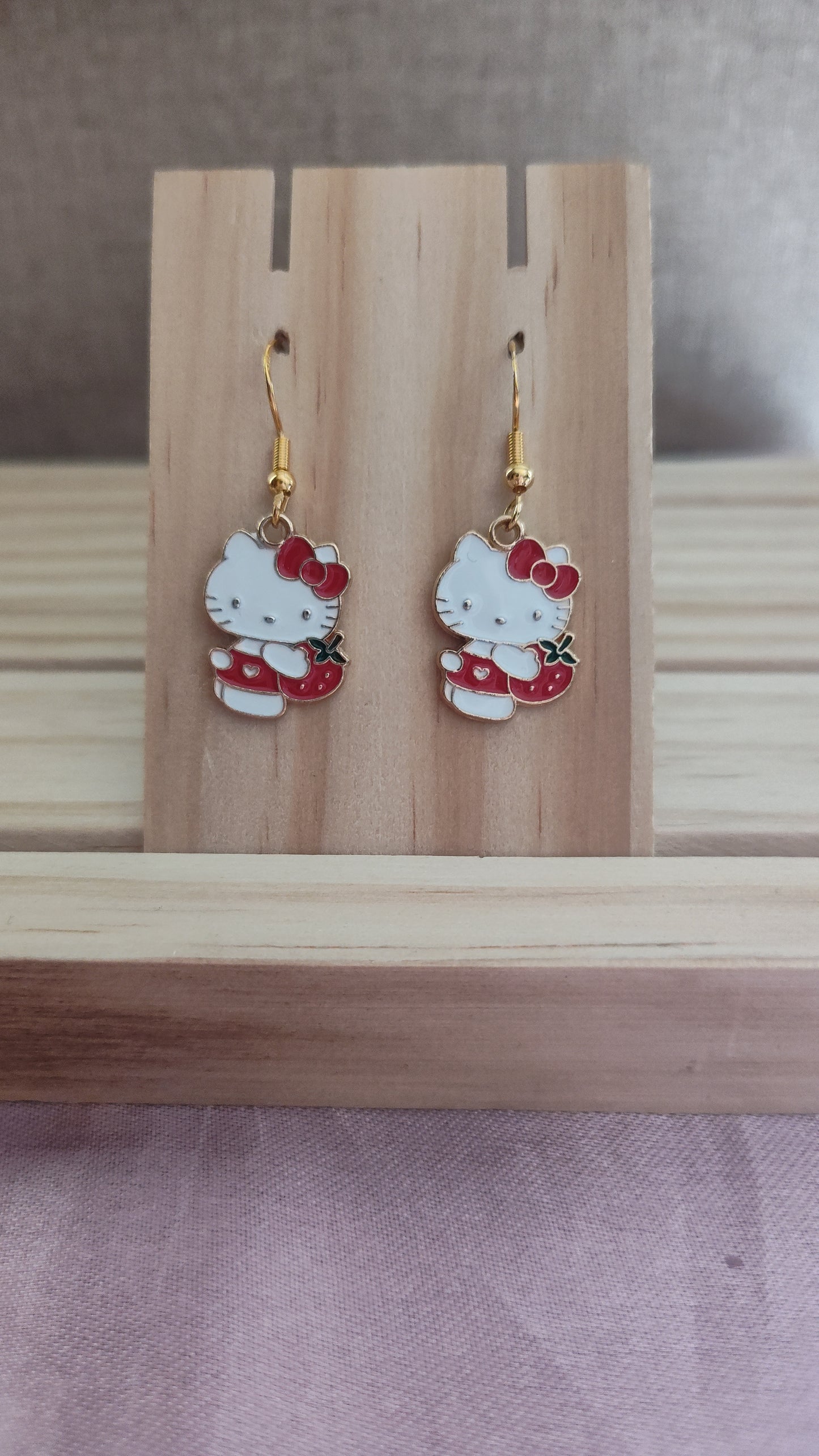 Hello Kitty Earrings- CLEARANCE