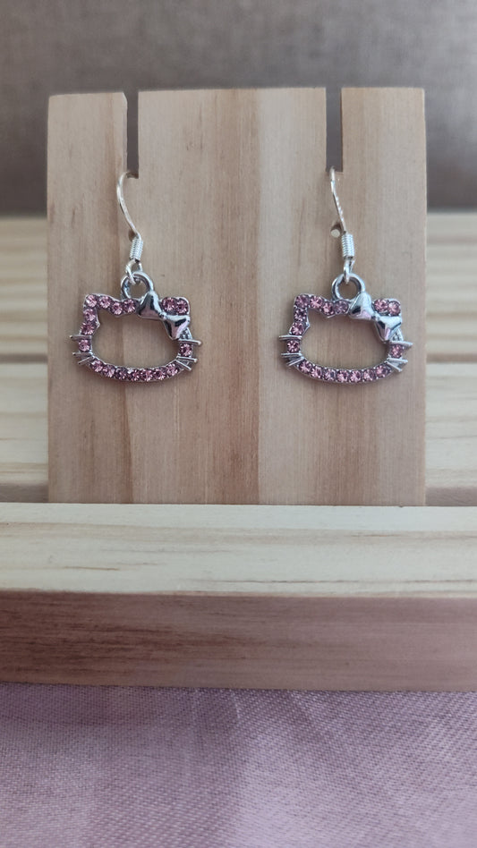 Hello Kitty Earrings- CLEARANCE- Discontinued item