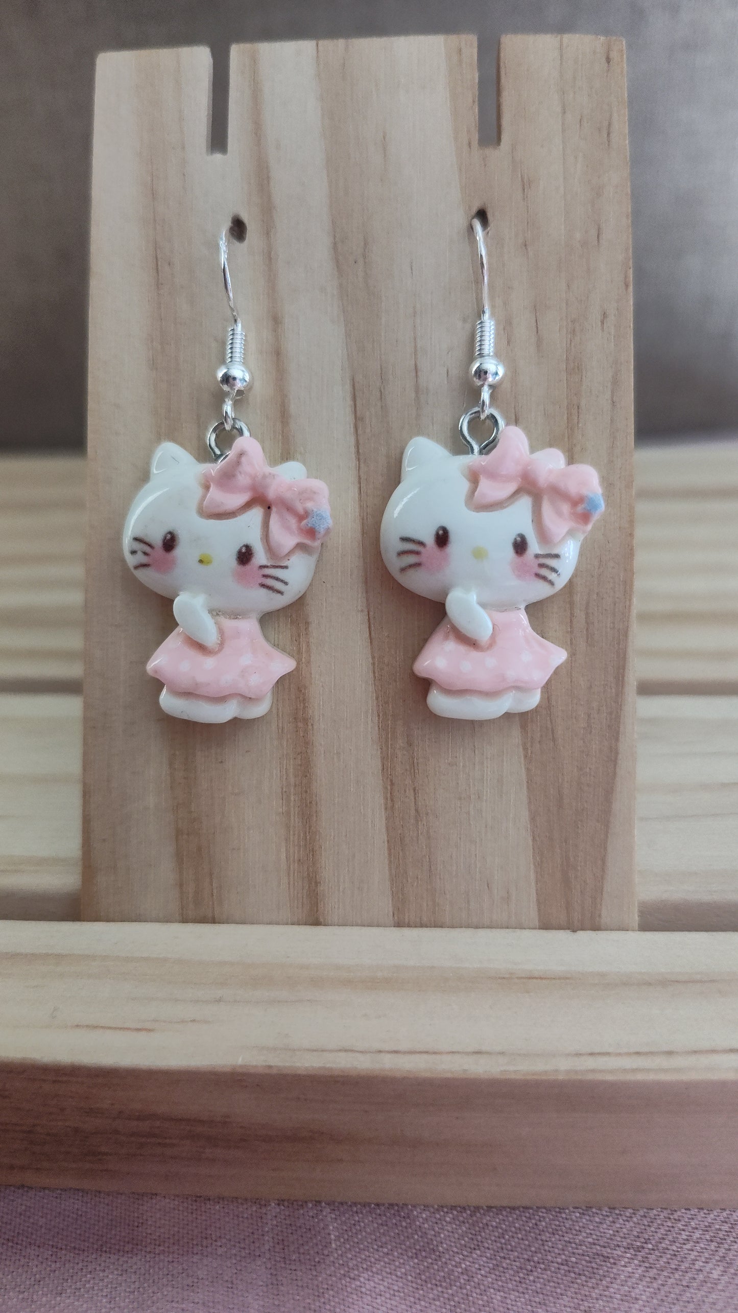 Hello Kitty Earrings- CLEARANCE- Discontinued item