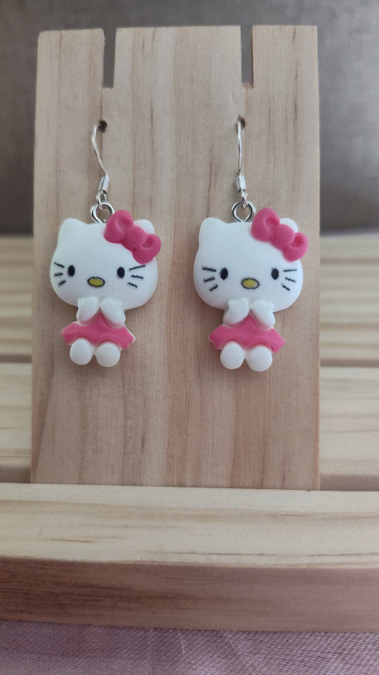 Hello Kitty Earrings- CLEARANCE