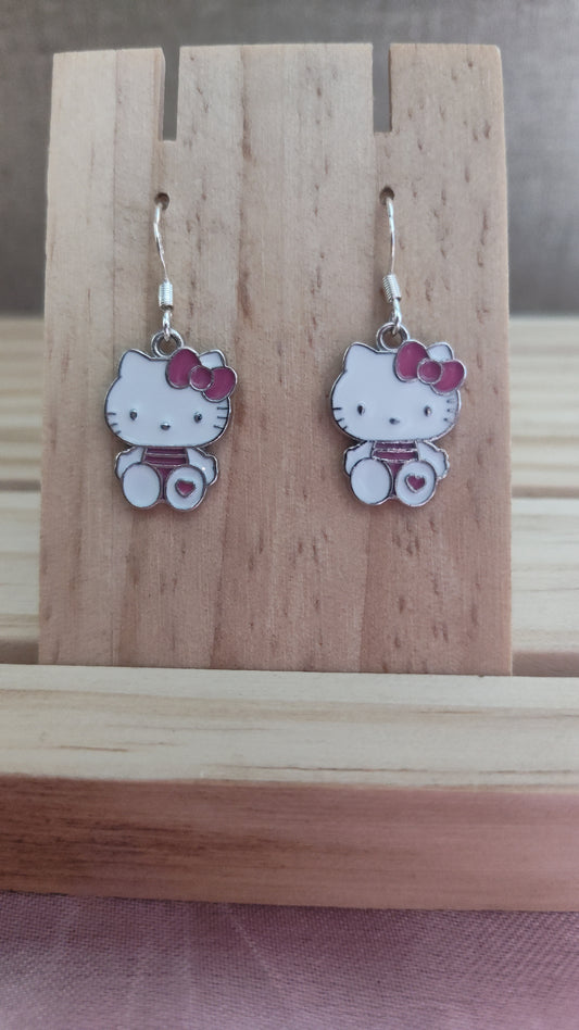 Hello Kitty Earrings- CLEARANCE