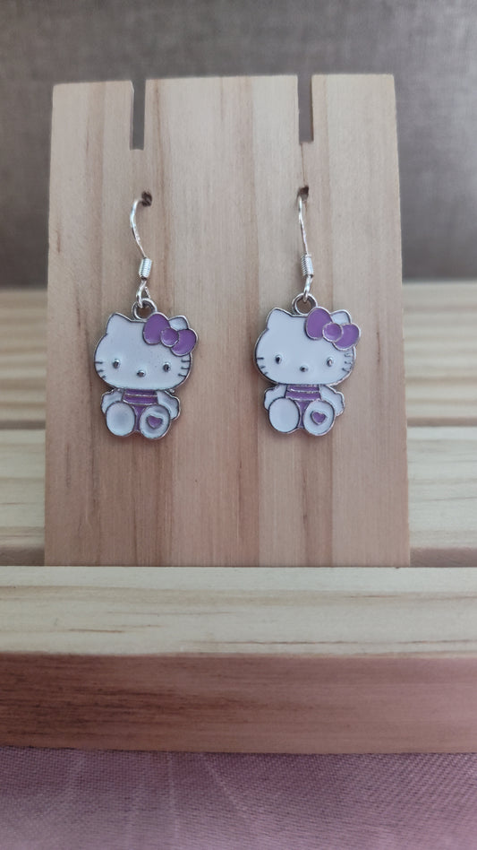 Hello Kitty Earrings- CLEARANCE