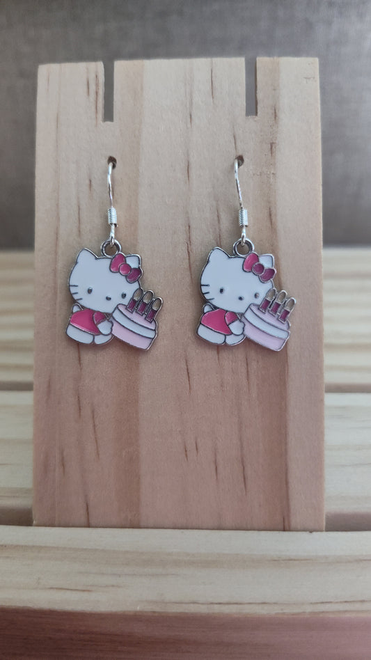 Hello Kitty Earrings- CLEARANCE