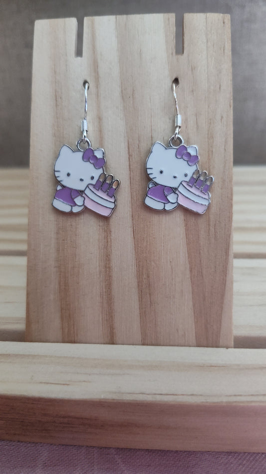 Hello Kitty Earrings- CLEARANCE