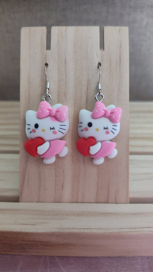 Hello Kitty Earrings- CLEARANCE
