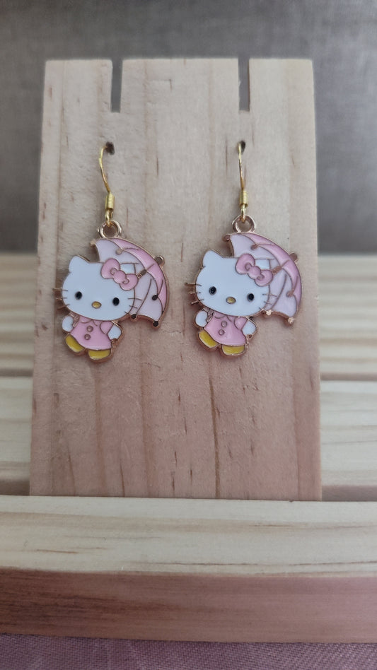 Hello Kitty Earrings-CLEARANCE