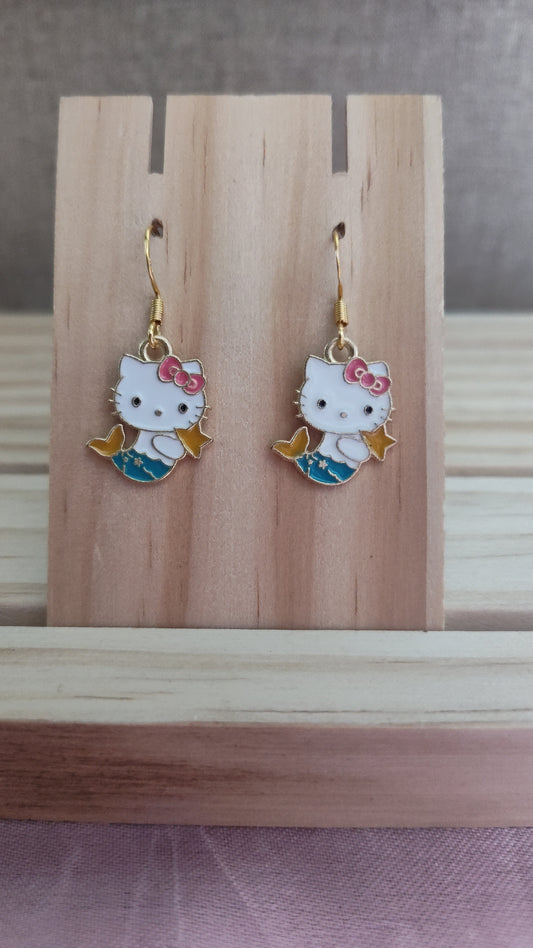 Hello Kitty Earrings- CLEARANCE- Discontinued item