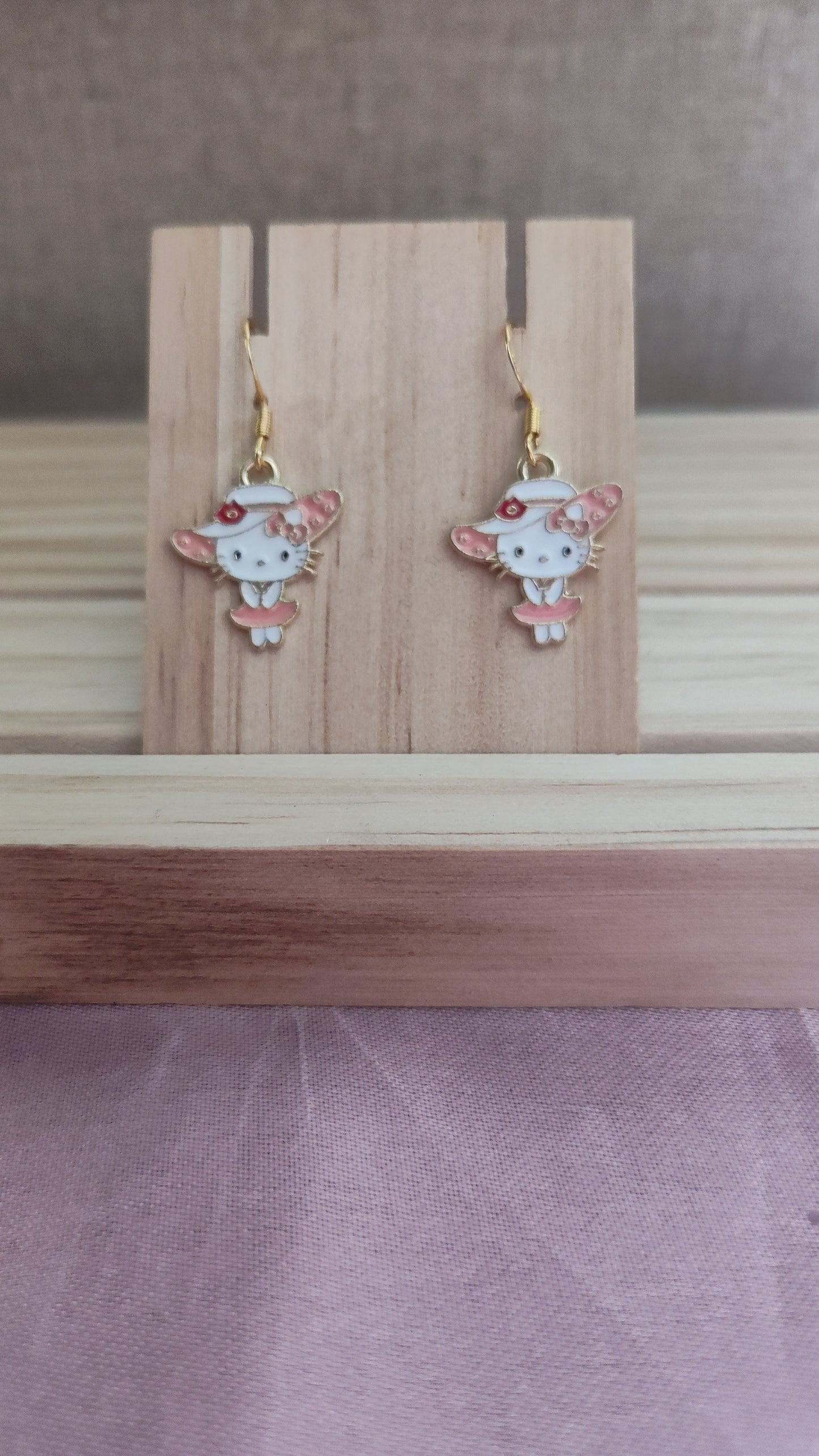 Hello Kitty Earrings- CLEARANCE- Discontinued item