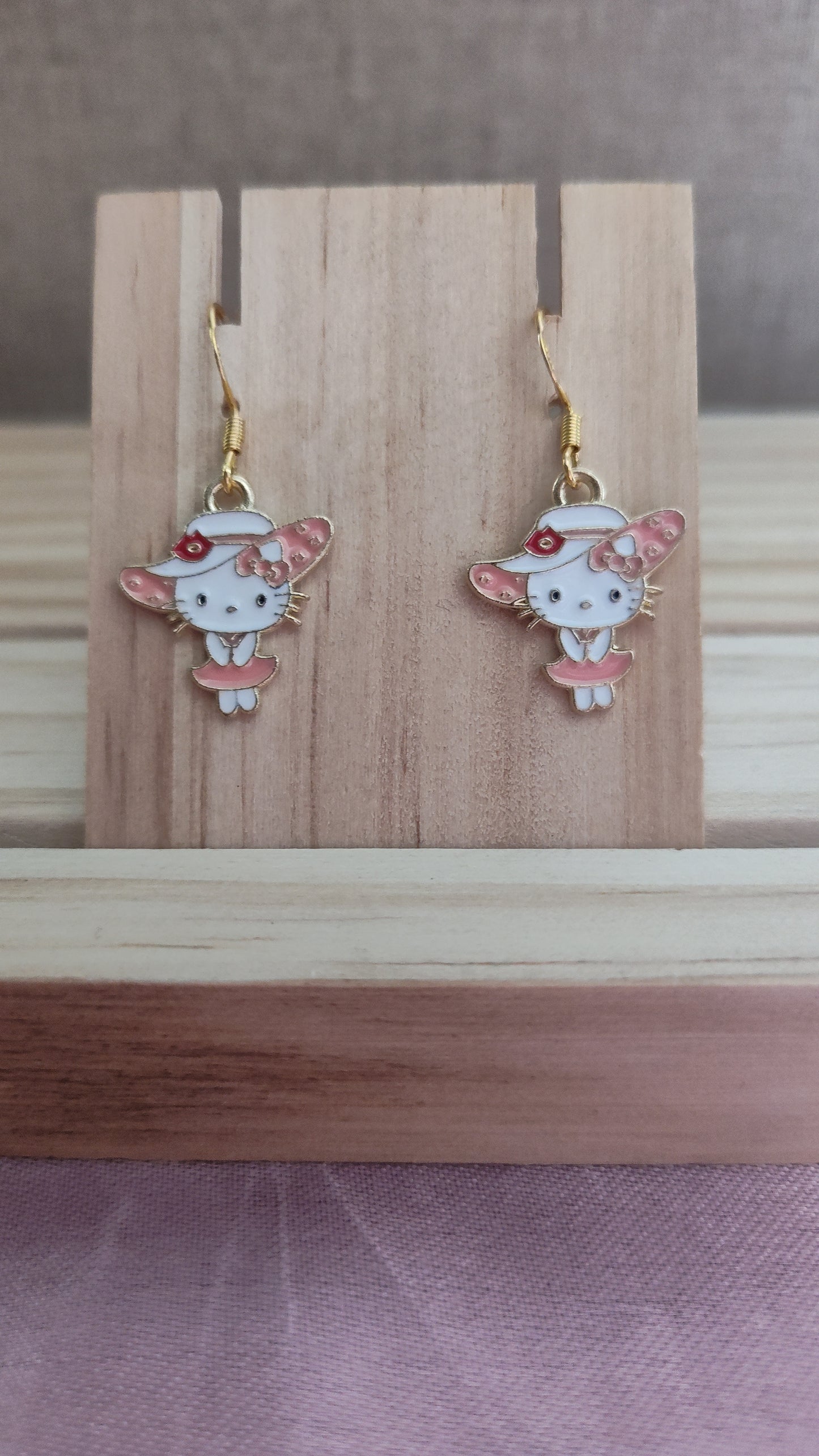 Hello Kitty Earrings- CLEARANCE- Discontinued item