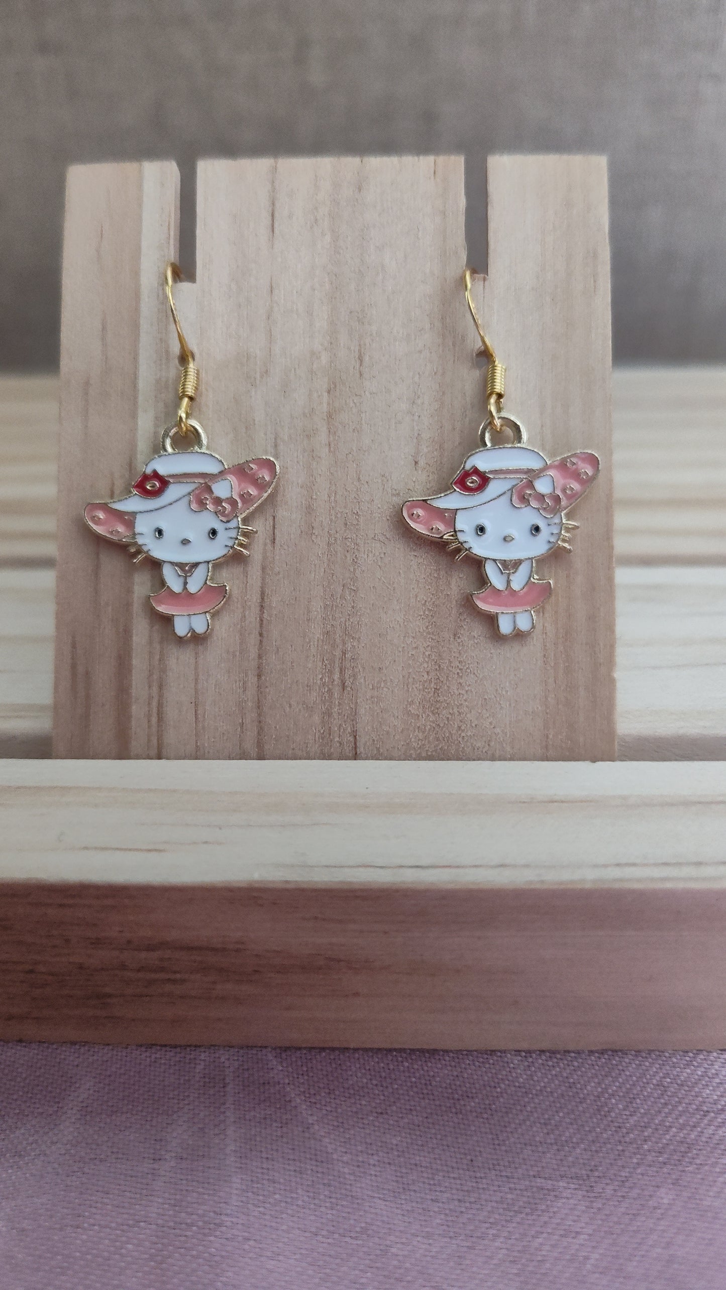 Hello Kitty Earrings- CLEARANCE- Discontinued item