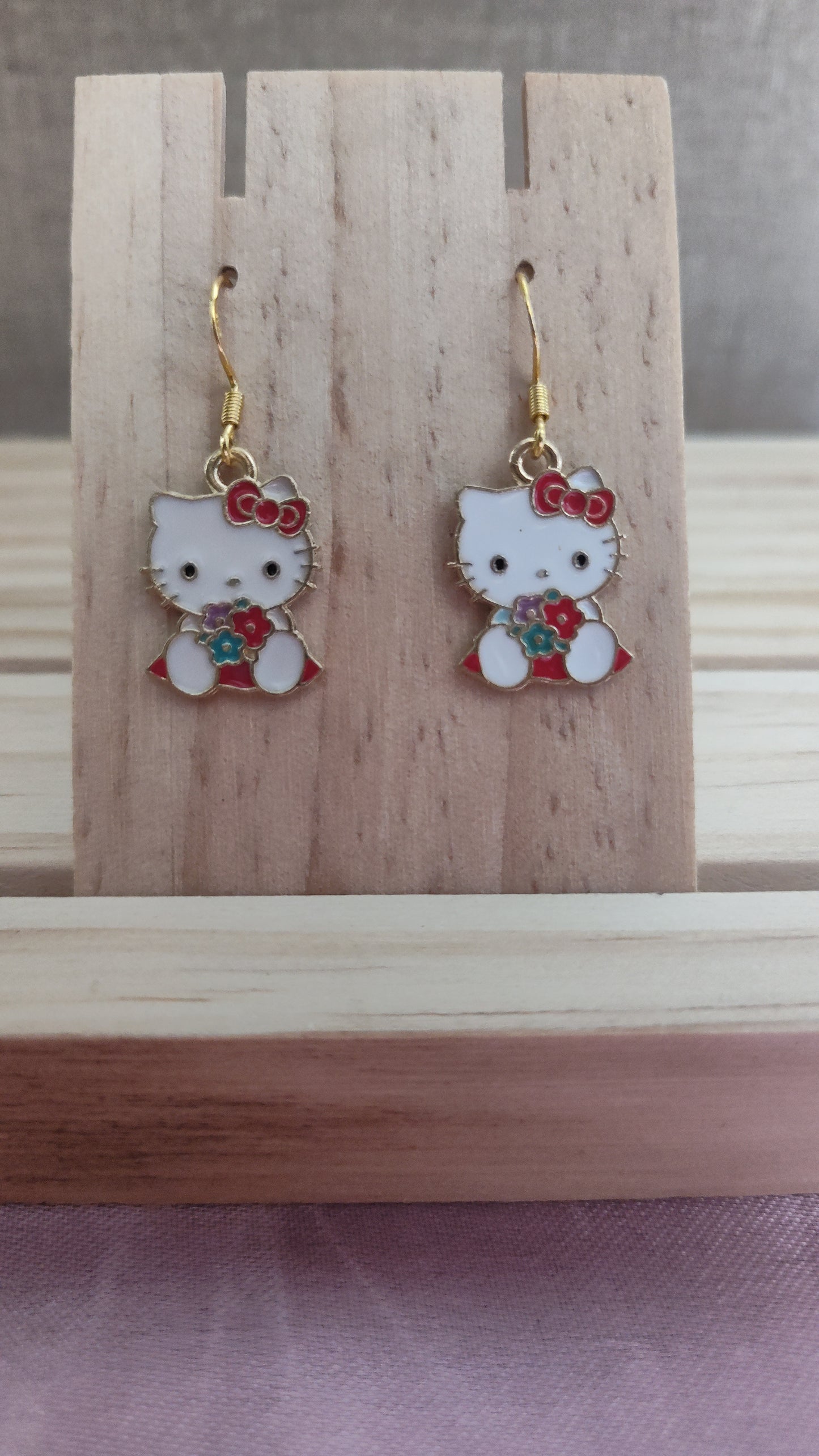 Hello Kitty Earrings- CLEARANCE