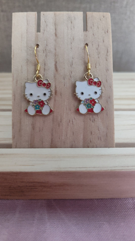 Hello Kitty Earrings- CLEARANCE