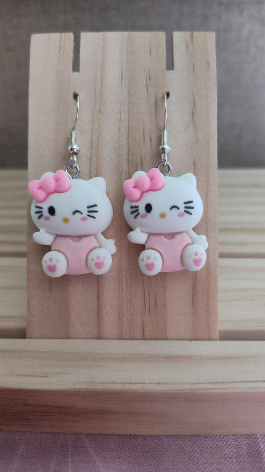 Hello Kitty Earrings-CLEARANCE