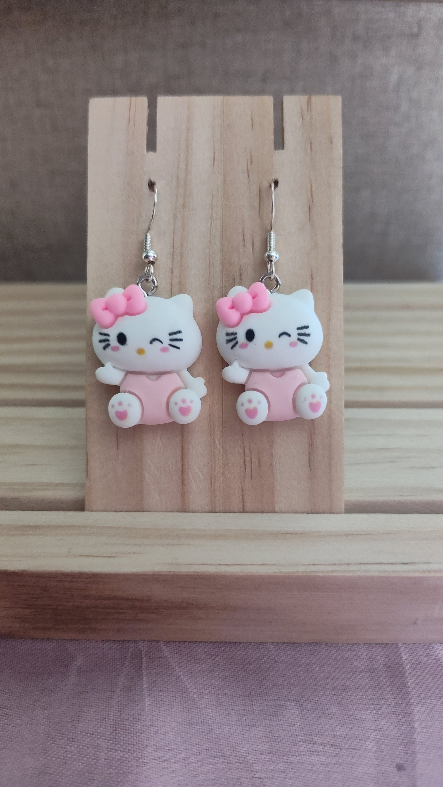 Hello Kitty Earrings-CLEARANCE