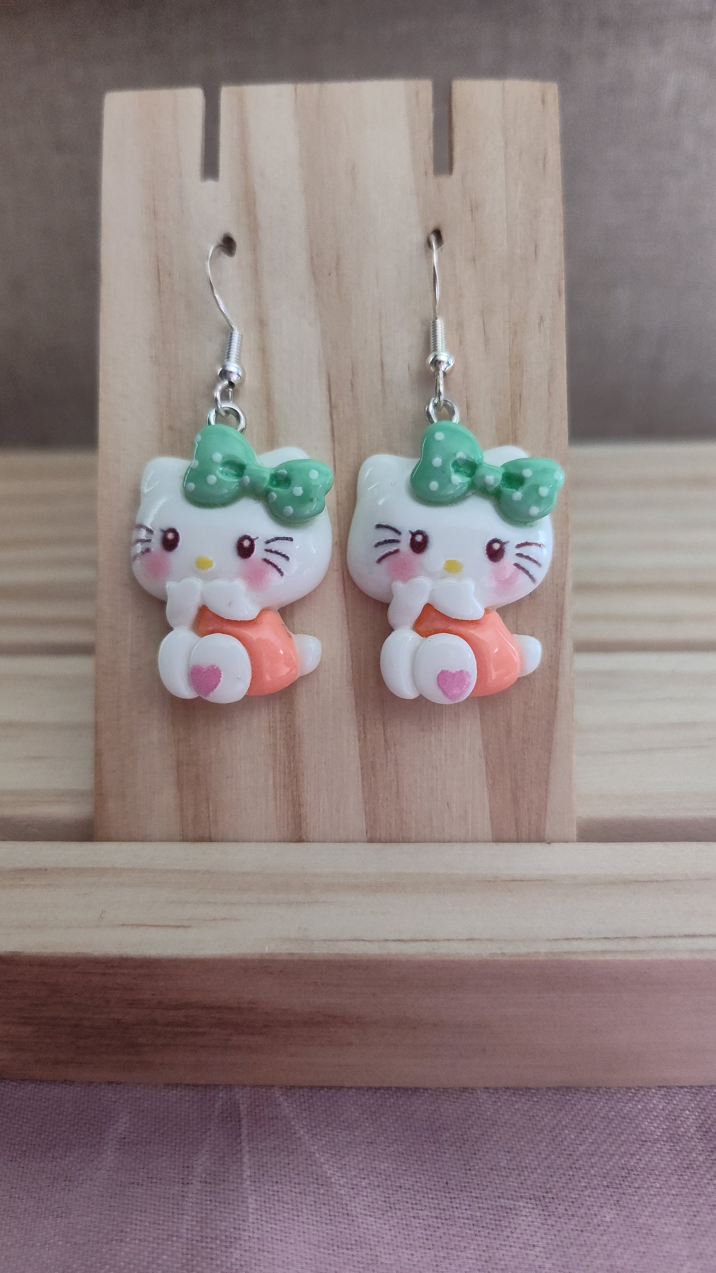 Hello Kitty Earrings- CLEARANCE- Discontinued item