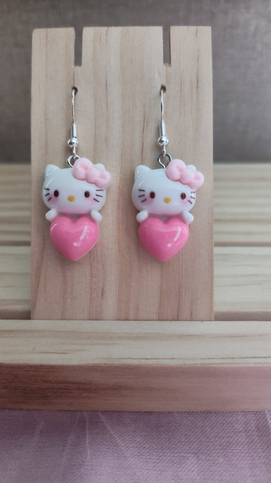 Hello Kitty Earrings-CLEARANCE