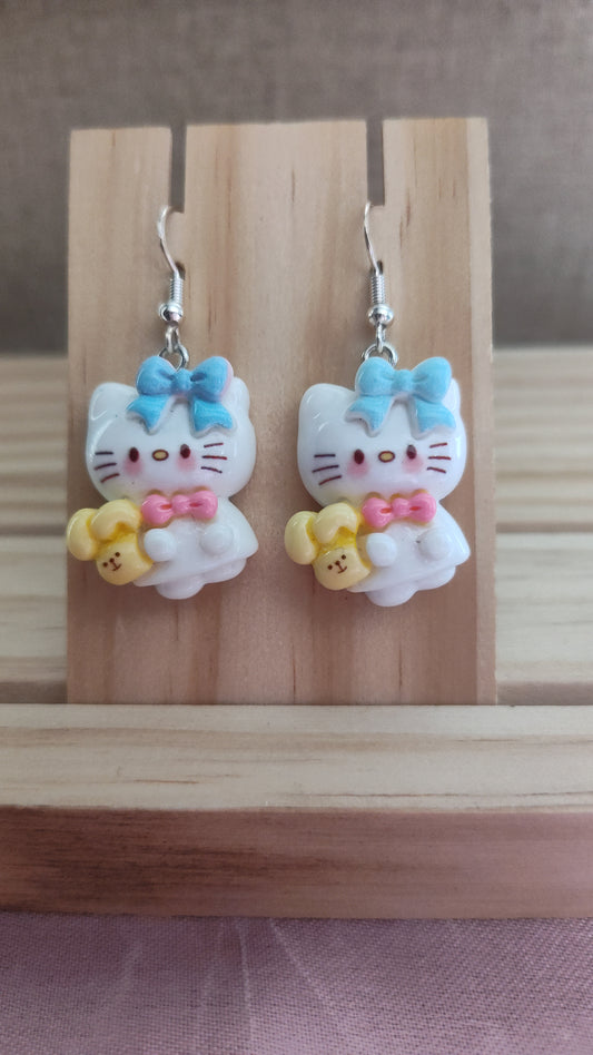 Hello Kitty Earrings-CLEARANCE