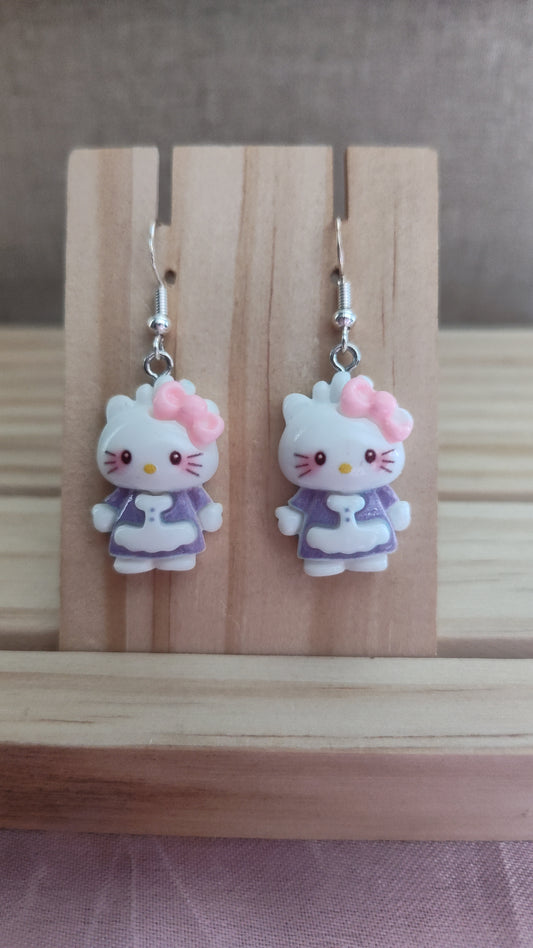 Hello Kitty Earrings- CLEARANCE
