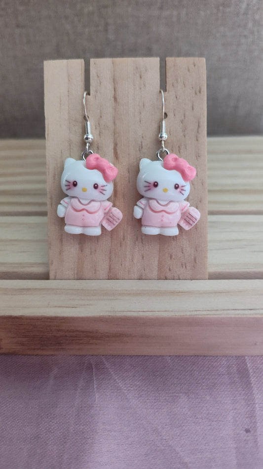 Hello Kitty Earrings- CLEARANCE