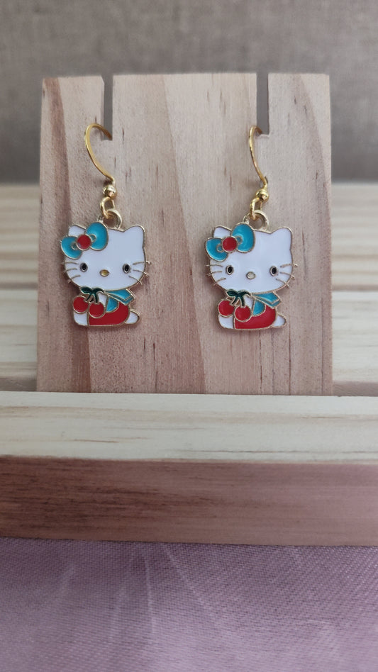 Hello Kitty Earrings- CLEARANCE- Discontinued item