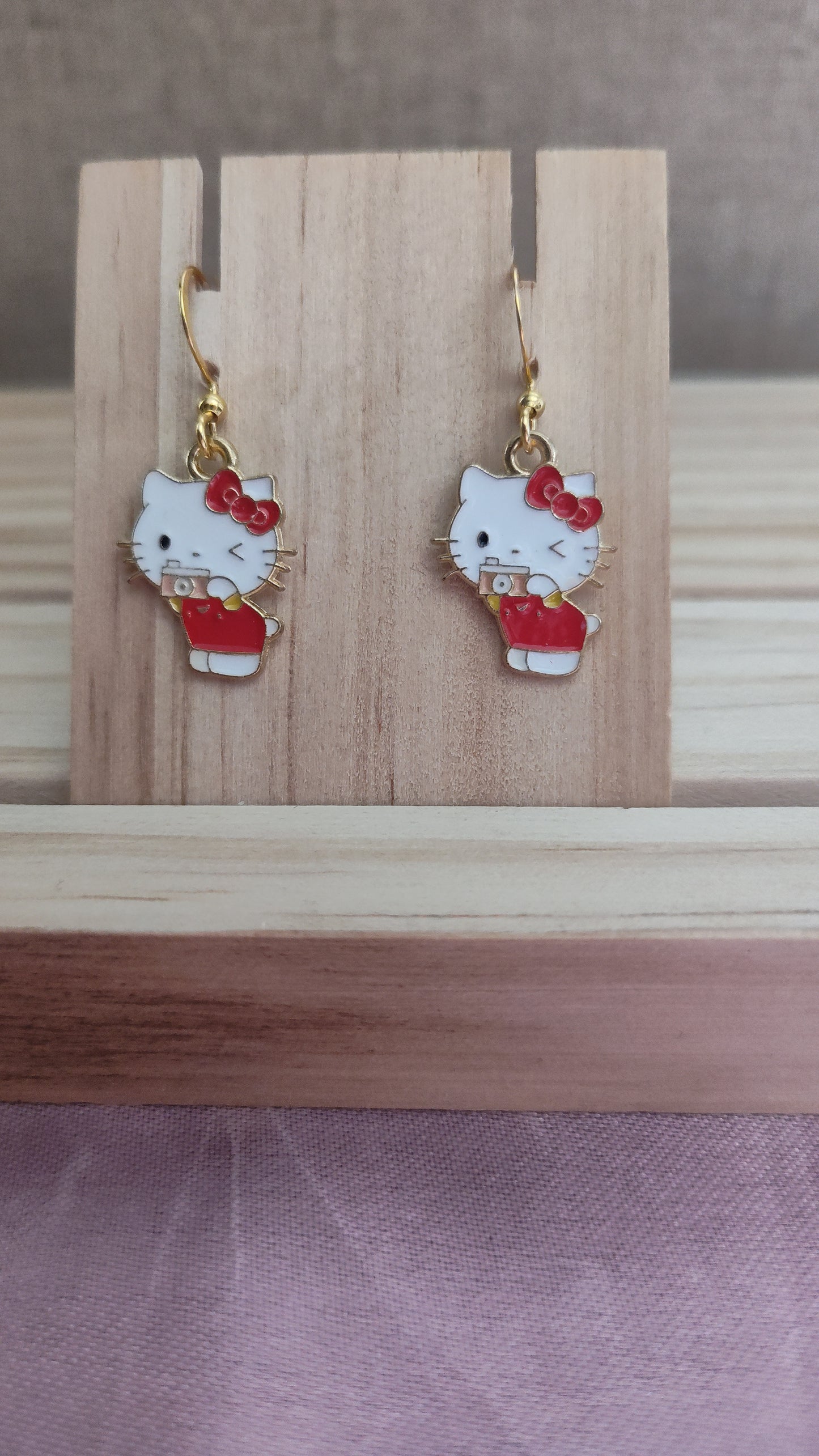 Hello Kitty Earrings- CLEARANCE- Discontinued item