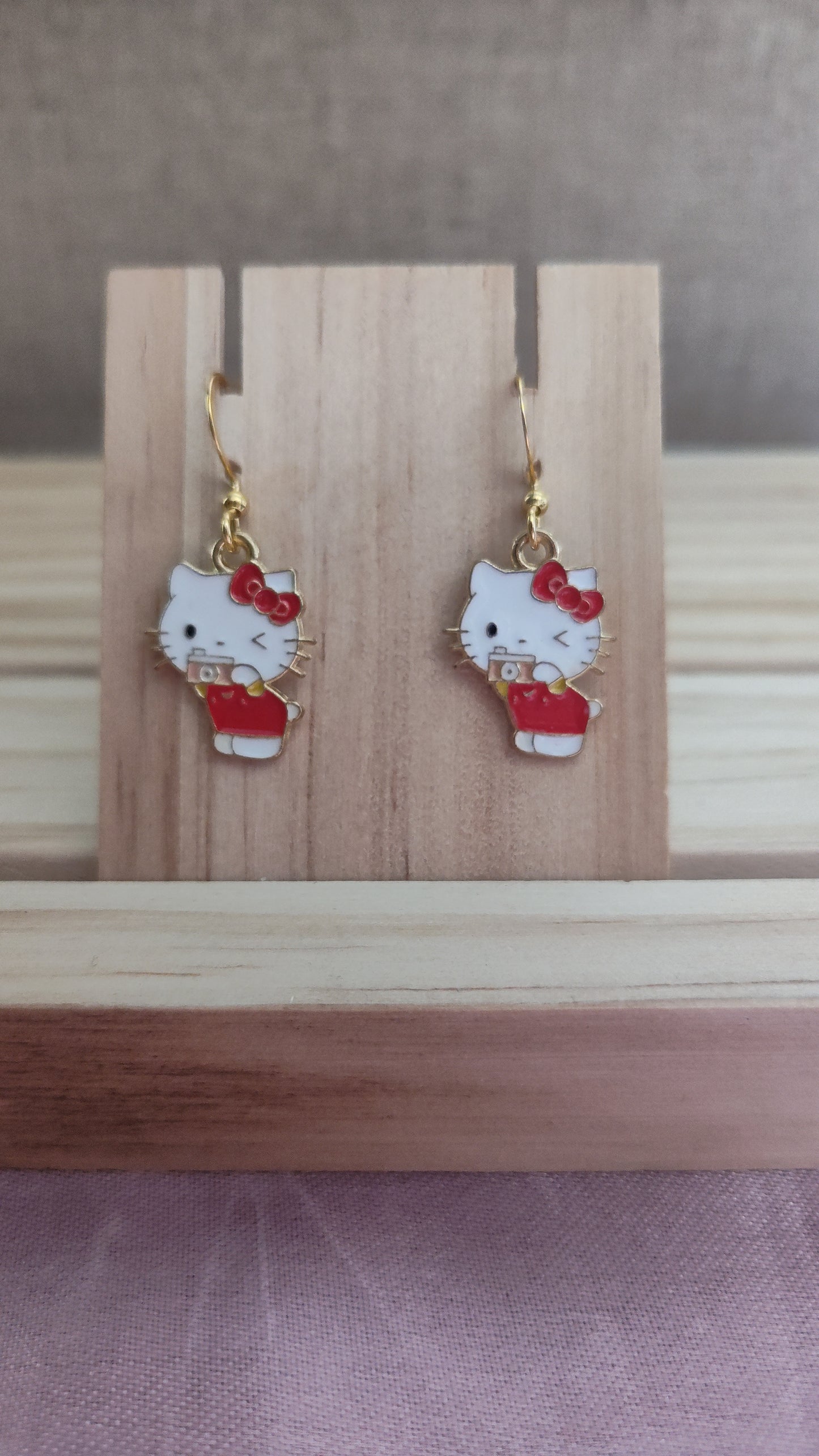 Hello Kitty Earrings- CLEARANCE- Discontinued item