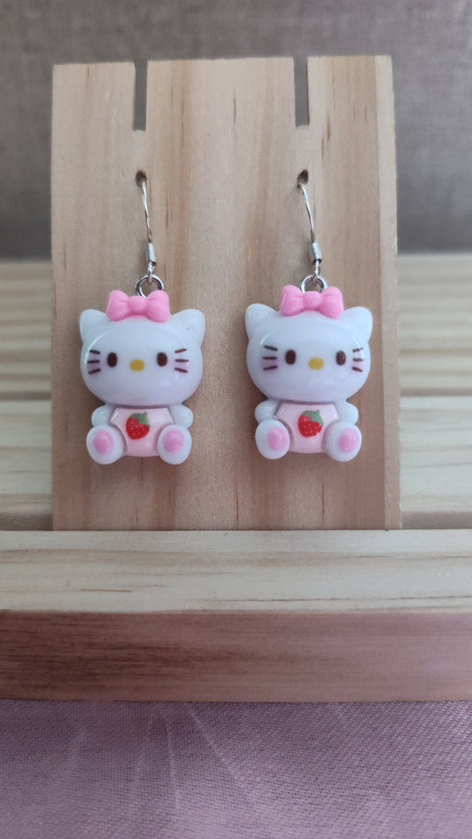 Hello Kitty Earrings- CLEARANCE- Discontinued item