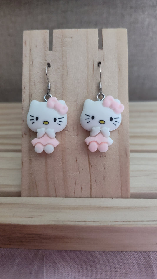 Hello Kitty Earrings- CLEARANCE