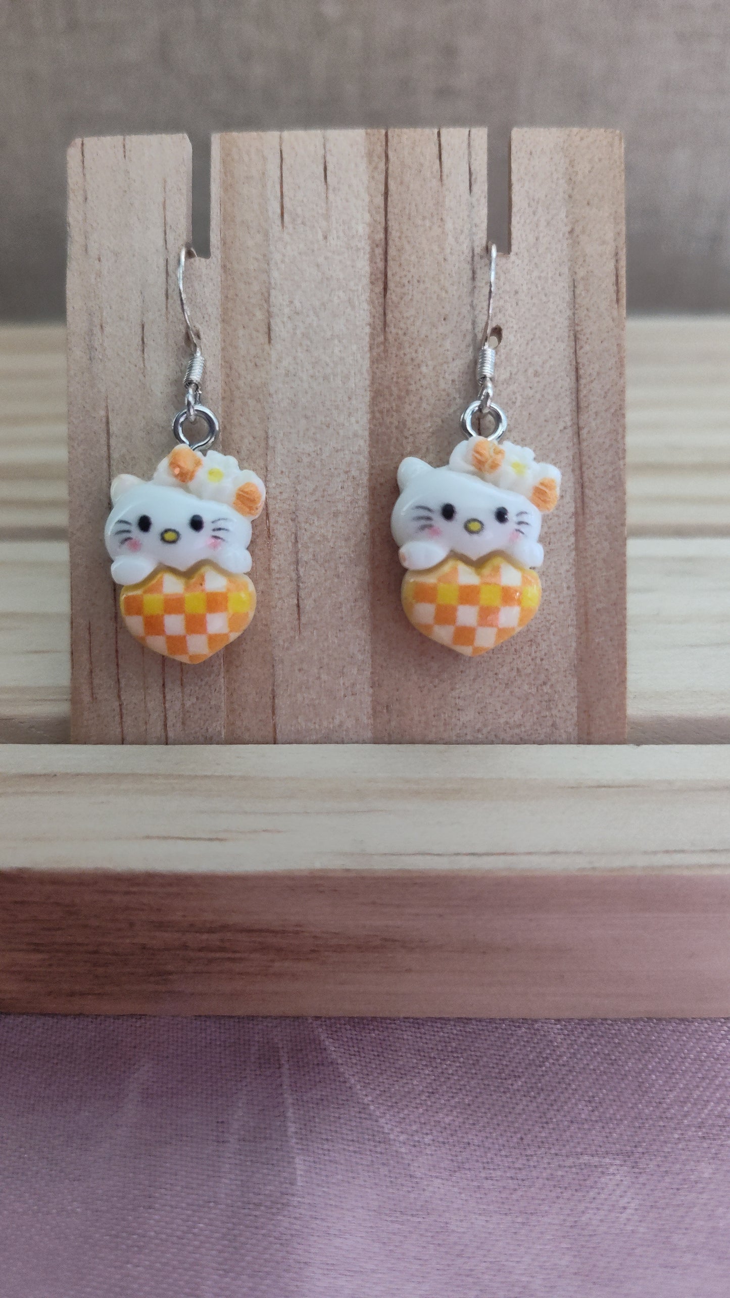 Hello Kitty Earrings- CLEARANCE- Discontinued item