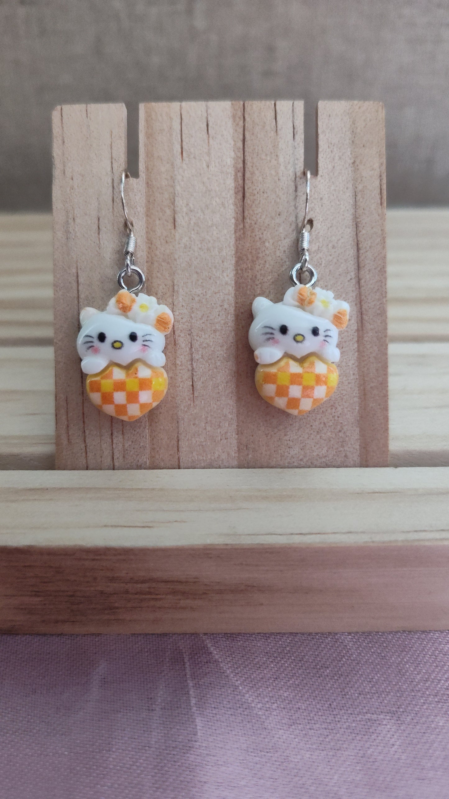 Hello Kitty Earrings- CLEARANCE- Discontinued item