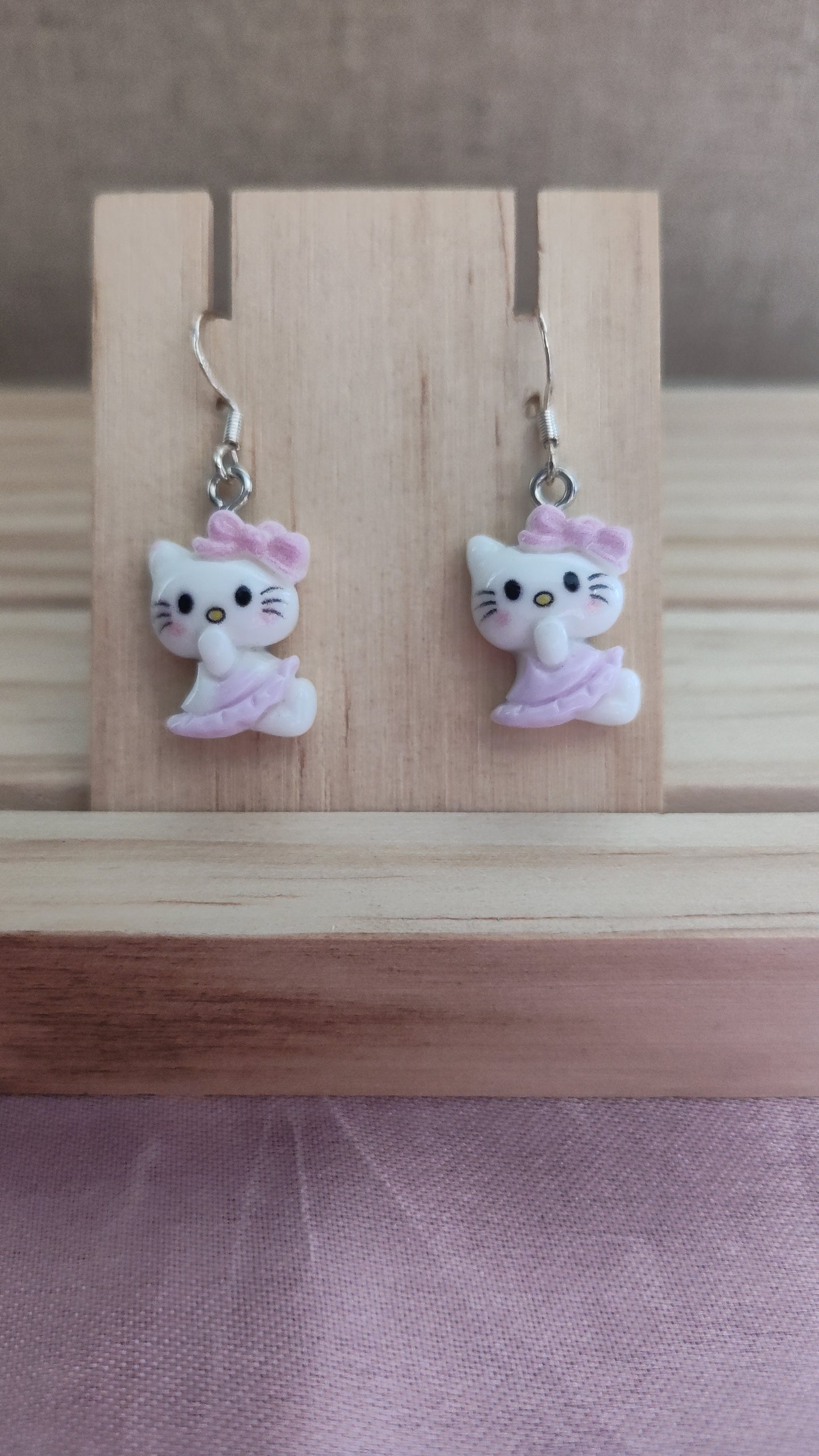Hello Kitty Earrings- CLEARANCE- Discontinued item