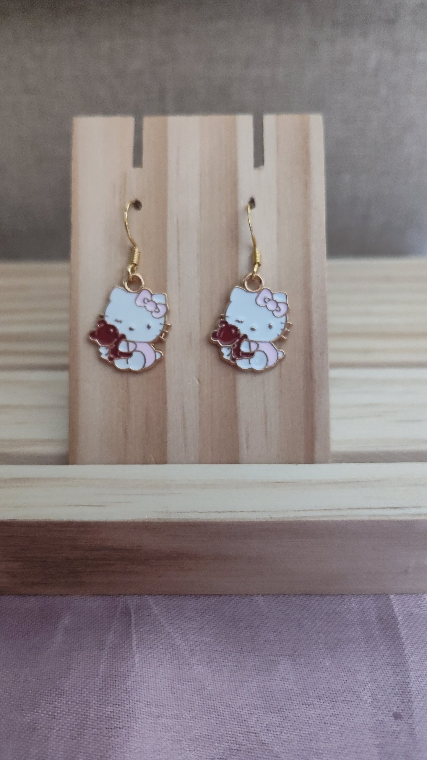 Hello Kitty Earrings- CLEARANCE- Discontinued item