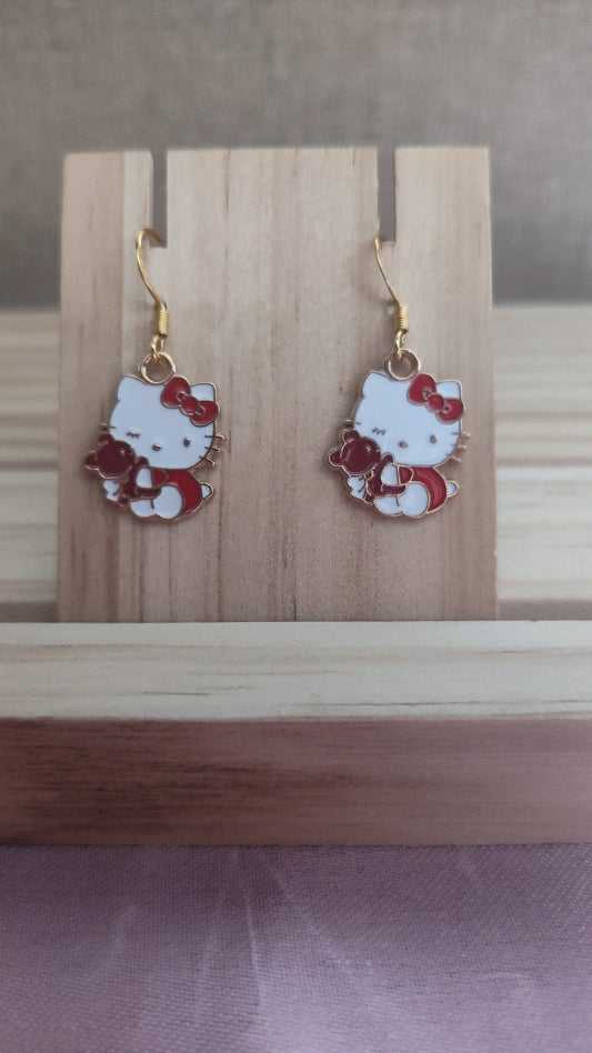 Hello Kitty Earrings- CLEARANCE- Discontinued item