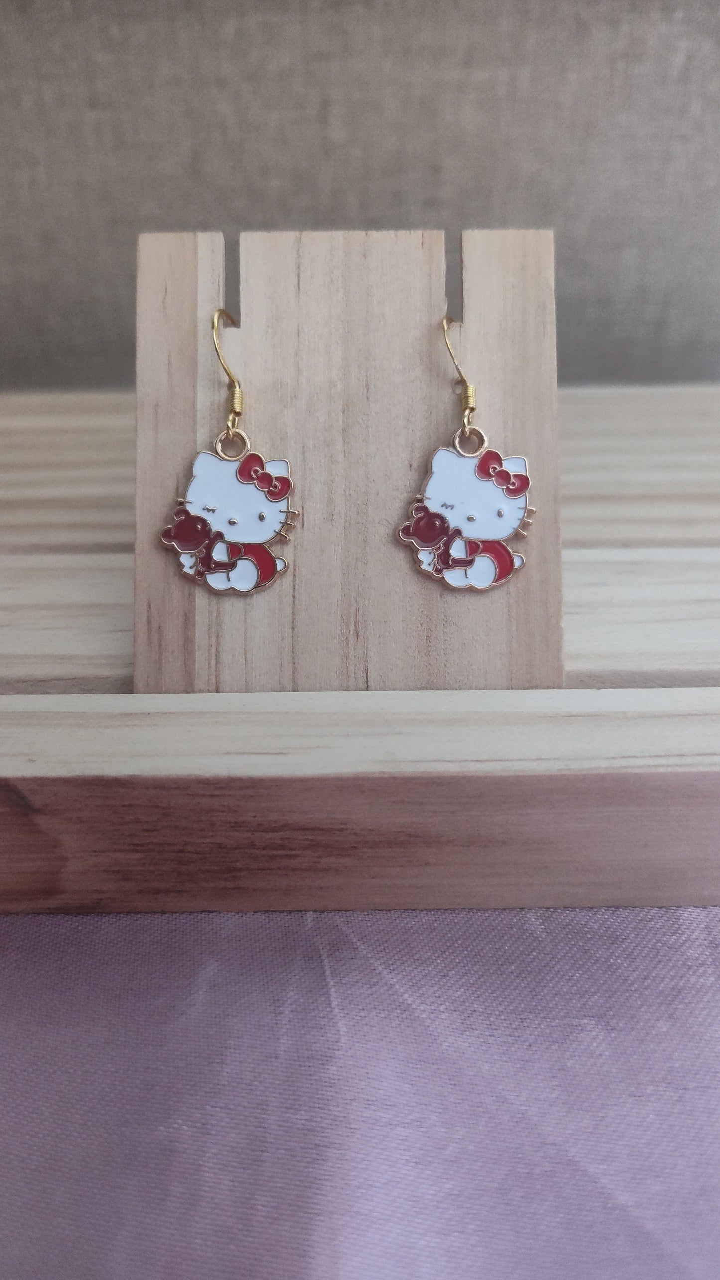 Hello Kitty Earrings- CLEARANCE- Discontinued item