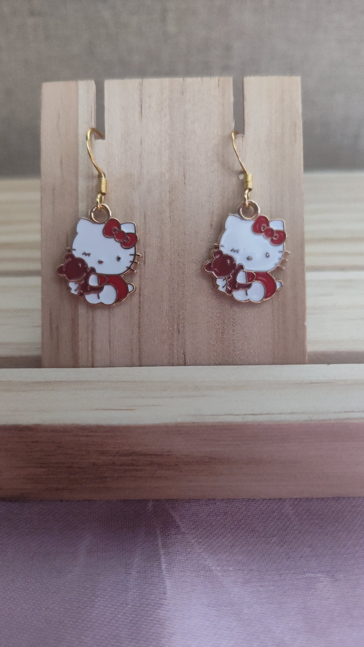 Hello Kitty Earrings- CLEARANCE- Discontinued item