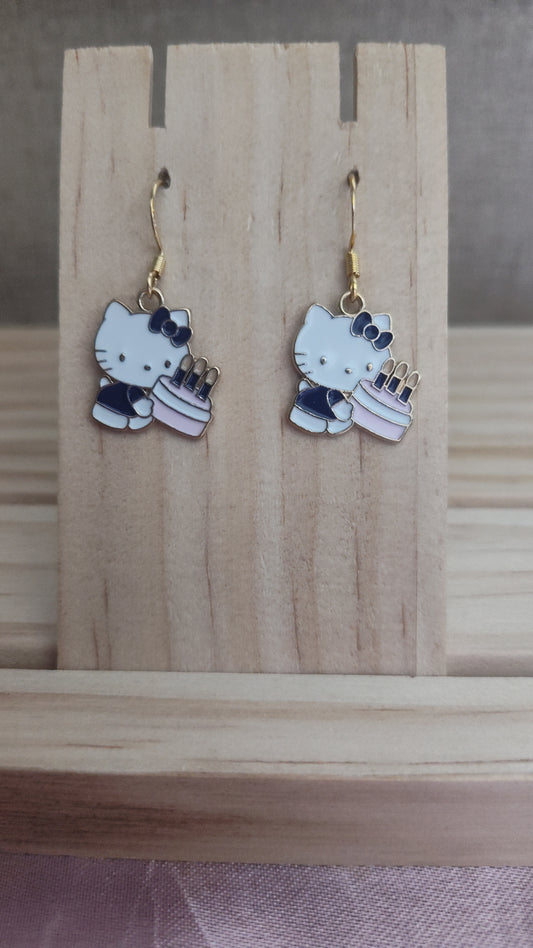 Hello Kitty Earrings- CLEARANCE